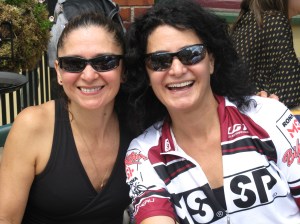 Looking a bit surprised that the first day is finished